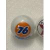 Image 2 : 3 - Gasoline & Oil Advertising Vintage Glass Shooter Marbles - Union 76, Texaco & Mobil