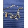 Image 1 : Charm Bracelet - Costume Jewelry - Music Notes - Scroll - Christmas Tree - Charms 
