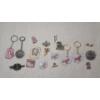 Image 1 : Large Mixed Lot of Assorted Pins & Keychains Ft. Breast Cancer "O" Pin & Other Ohio Pins!