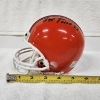 Image 8 : HAND SIGNED Ozzie Newsome 1999 Hall Of Fame Football Player MINI Sized Cleveland Browns Helmet