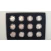 Image 1 : Collection Of (12) United States U.S. Territories Quarters Program Quarters In Coin Capsules -FV: $3