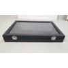 Image 3 : 100 Slots Ring Storage Organizer With Glass Lid & Locking Latches
