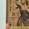 Image 2 : 2026 Idaho 1/4 Goldback *Alpha Series* Justitia 1/4000oz 24K Gold Foil Note