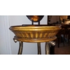 Image 4 : Very Unique Tall Elephant Carving Pedestal Table / Stand 32" Tall x 20" Daim... 