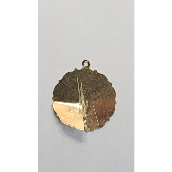 Tests as 14K Yellow Gold Clipped Pendant - Weight: 2.1g - Magnetic