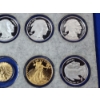 Image 6 : Assorted Gold Eagle Copy Coins & Silver Proofs - Buffalo Nickel Copy Coins - 14 Coins Total