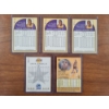 Image 4 : Lot of 5 Assorted Earvin Johnson Basketball Cards - NBA Hoops & Fleer