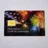 Image 1 : America's 250th Anniversary Commemorative Gold Card - 1/1000 oz .999 Gold  