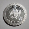 Image 3 : One Troy Ounce .999 Fine Silver "Life Liberty Happiness" Round
