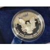 Image 4 : 2001-W United States Mint American Eagle One Troy Ounce .999 Fine Silver PROOF Coin~ West Point Mint