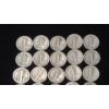 Image 5 : Assorted Years/Mint Marks 90% Silver Mercury Head Dimes - Face Value: $2.20