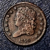 Image 1 : Rare 1829 1/2 Cent United States Coin - See Pics - These are very hard to come by.