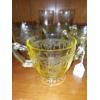 Image 2 : Antique  "Cameo / Ballerina" Depression Glass Mixed Lot See Pics - Also Known As "Dancing Girl" - Ma