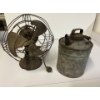 Image 1 : Vintage fan and Canister
