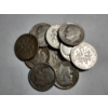 Image 1 : $1.00 Face Value in Assorted Year 90% Silver United States Dimes ~ ALL 1964 OR OLDER!