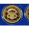 Image 6 : (2) 1849 Twenty D Gold Plated Copy Coins & U.S. Dime Collection - Including Silver