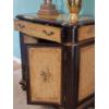 Image 3 : Excellent Two Color Fine Wood Occasional Cabinet With Hand Painted Embellishment.
