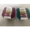 Image 1 : 10 - Brand New Mr. Fresh Deep Square 42 oz Durable Plastic Food Containers
