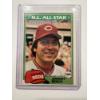 Image 1 : 1981 Topps Johnny Bench Reds Baseball Card In Protective Holder - Mint Condition