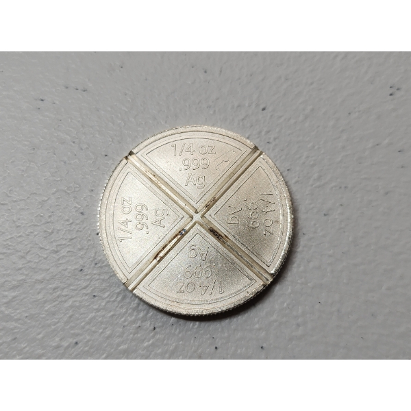 Pop Bullion 1 oz .999 Fine Silver Divisible Round