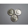 Image 1 : (3) 1964 90% Silver Kennedy Half Dollars