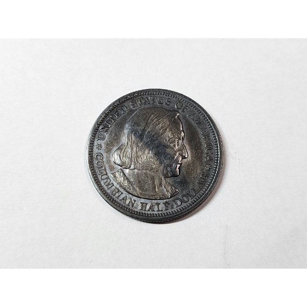 1892 Columbian Exposition Half Dollar - 90% Silver U.S. Commemorative Coin 