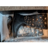 Image 1 : New In Box Black Size 7 Womans Boots With Gold Accents 