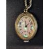 Image 1 : Stunning Sheffield Vintage Mother Of Pearl Watch Pendant On 29'' Chain 
