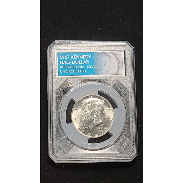 Collector's Alliance 1967 Philadelphia 40% Silver Uncirculated Kennedy Half Dollar