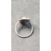 Image 4 : Sterling Silver Branded Love Ring - Size 9 - Weight: 6.8g