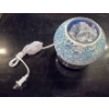 Image 2 : New in Box Mosaic Style Electric Wax/Oil Warmer System With Dimmer Switch! 