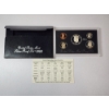 Image 1 : United States Mint 1993 Silver Proof Set: 90% Silver Dime, Quarter, Half Dollar