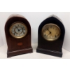 Image 10 : 2 Antique Mantle Clock - Cathedral Style - See Description / Pics