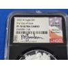 Image 2 : 2022-W NGC PF ULTRA CAMEO Silver Eagle FDOI - 1oz Fine Silver - Gaudioso Signed!