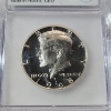 Image 2 : ICG Graded PR69 DCAM 40% Silver 1968-S Kennedy Half Dollar Signed by Austin Hutto