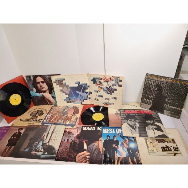 Miscellaneous Record Albums - Blondie - Run DMC - Carole King - Dionne Warwick - Etc.