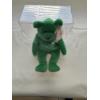 Image 2 : TY Erin Beanie Baby Plush Bear In Holder  - Vintage TY - Mint Condition