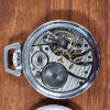 Image 3 :  Vintage Illinois Bunn Special Railroad Base Metal Pocket Watch 