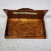Image 2 : Vintage Baby Teether & Spoon With Russian Made Carved Birch Root Box Bought From 1933 World's Fair