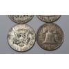 Image 6 : Lot Of Asssorted United States 90% Silver Half Dollars - Walking Lib, Franklin & Kennedy - FV: $2.00