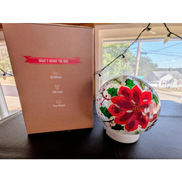 Pointsetta Oil Diffuser