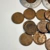 Image 4 : Lot of 22 Assorted U.S. Wheat Cents Including Good Luck Tokens