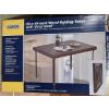 Image 1 : Cosco 32x44 inch Wood Folding Table with Vinyl Inset - In Good Condition