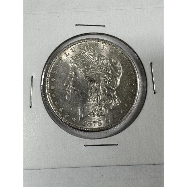 1878 - S United States Morgan Silver Dollar - Excellent Condition