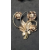 Image 7 : Gold Filled Rose Brooch, Sterling Heart Pendant & Other Assorted Costume Jewelry 