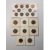Image 1 : x18 Assorted Years/Mint Marks Wartime 35% Silver Nickels Including Display FV: $0.90