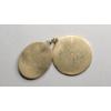 Image 3 : 14K Yellow Gold "Mother" Pendant - Weight: 10.4g