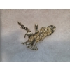 Image 1 : 2'' Gold Tone Eagle Pendant With Box