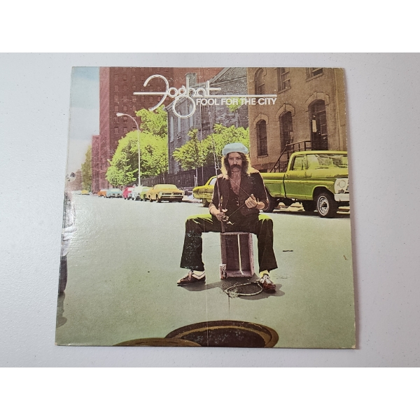 Foghat Fool for the City Vinyl Record LP - 1975 Bearsville Records 
