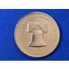 Image 3 : U.S. Bronze Independence National Historical Park Hall & Liberty Bell Coin Medal